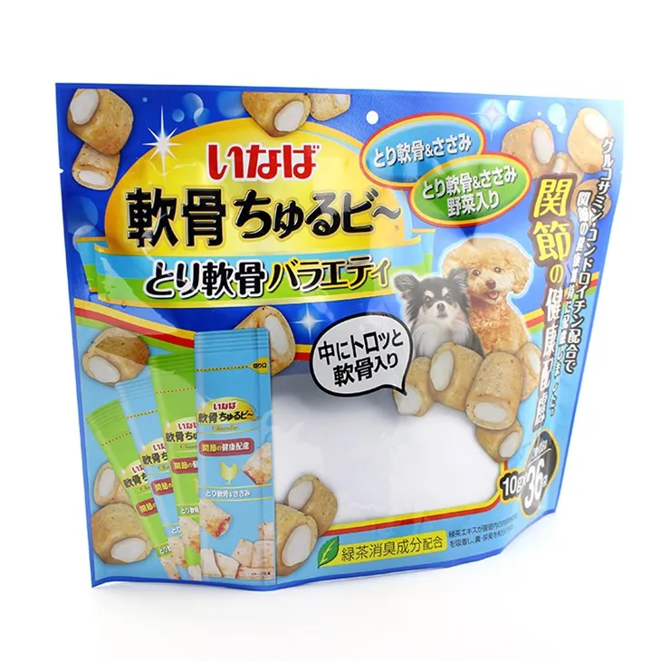 کیسه های غذای حیوان خانگی را بچسبانید